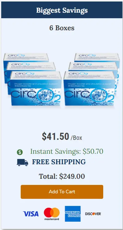 Order 6 boxes of CircO2